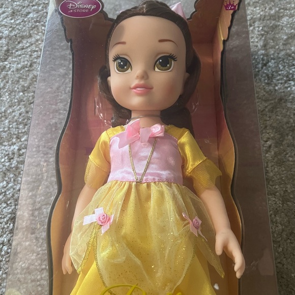 Disney Belle Doll in Yellow and Pink Dress - Picture 4 of 6